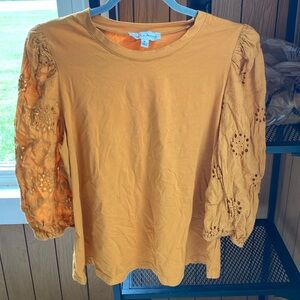 Jack + Avery Mustard Long Sleeve Top Size XL
